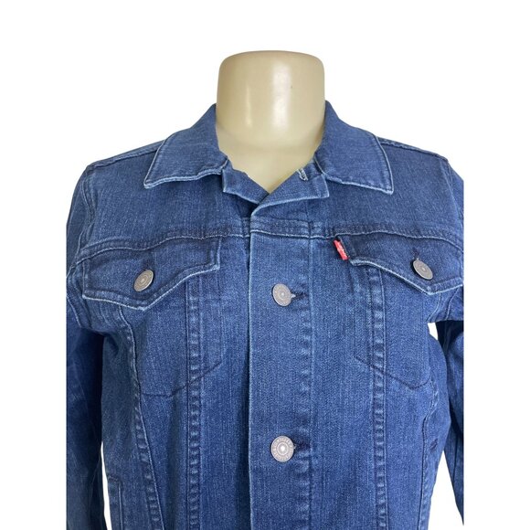 Levi Strauss & Co. Women's Blue Denim Jacket Sz M - Picture 5 of 13